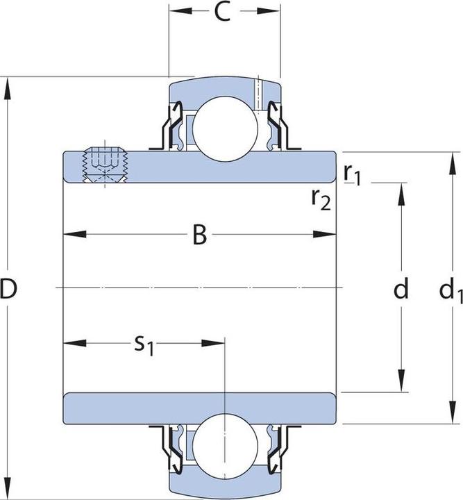 Produktbild SKF Y-Lager
