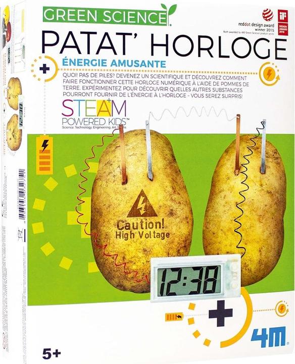 Actual product image 4M Potato clock