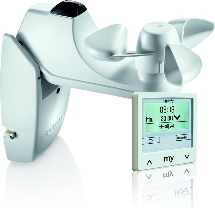 Actual product image somfy 1818317 Soliris Smoove Uno Pure White Kit w.W/S Sensor o.Frame