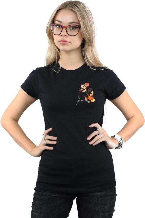Produktbild Janis Joplin Floral Faux Pocket TShirt (S)