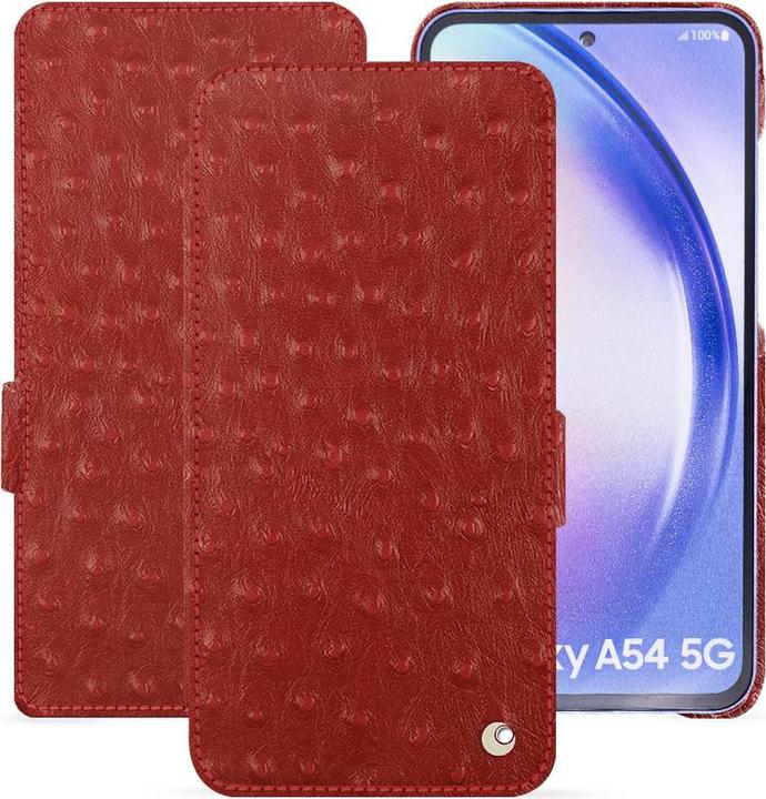 Actual product image Noreve Horizontal leather flap shell (Samsung Galaxy A54 5G)