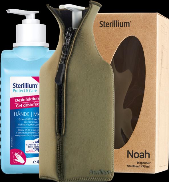 Actual product image Sterillium Dispenser NOAH green (475ml) (475 ml)