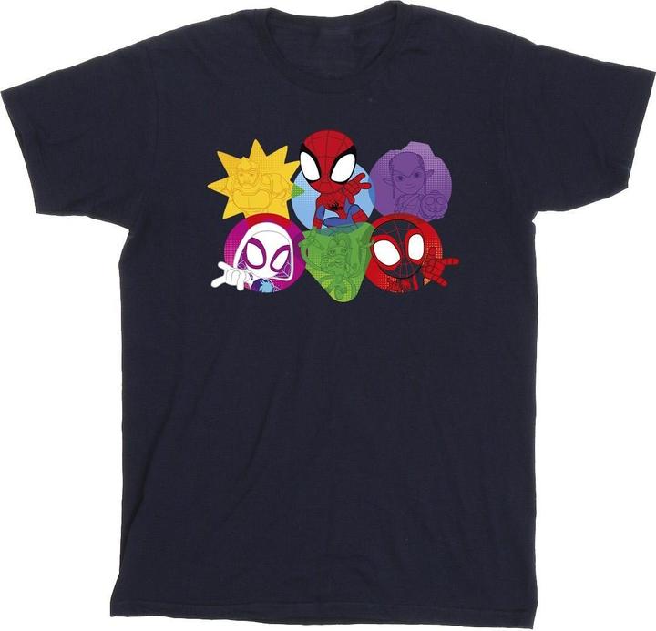 Produktbild Spidey And His Amazing Friends Faces TShirt (S)