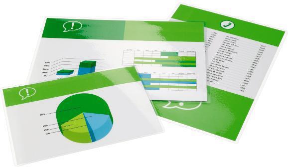 Actual product image GBC DOCUMENT POUCH - hot-laminating film pouches (A3, 25 Piece, 150 µm)