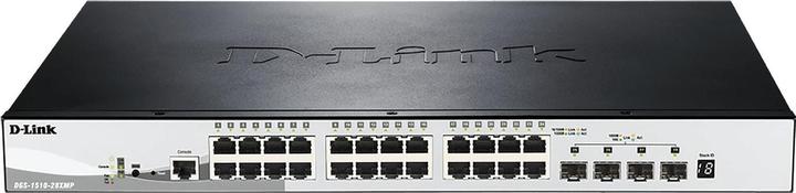 Actual product image D-Link DGS-1510-28XMP 28Port PoE+ Switch Smart Managed Gigabit Stack 4x 10G (28 Ports)