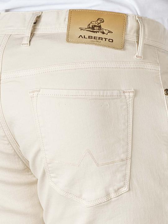 Image du produit Alberto Coloured Pipe Jeans Regular Fit Off White (W35/L32)