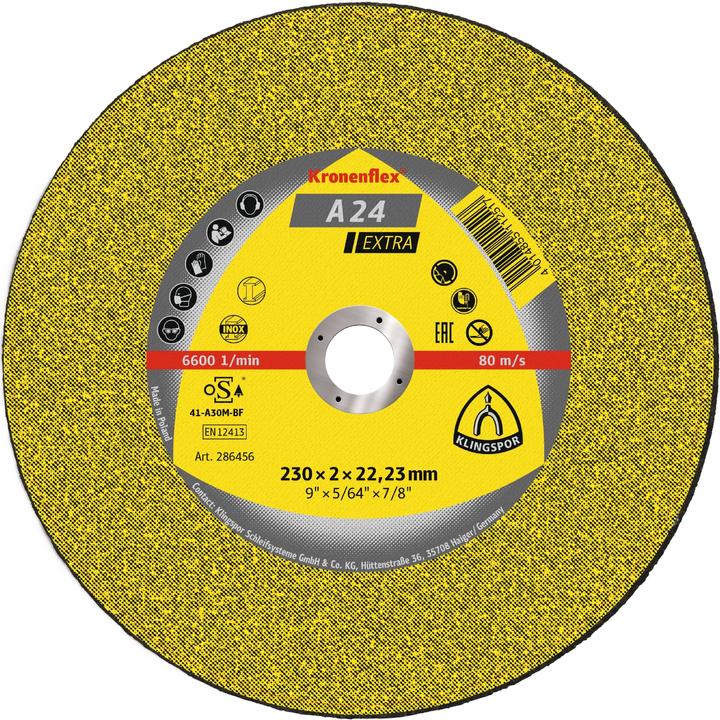 Image du produit Klingspor A 24 Extra - Disques à tronçonner 150 x 2,5 x 22,23 mm