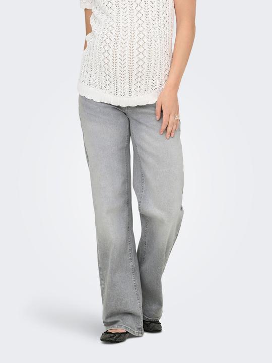 Produktbild Only Maternity OLMJUICY Hohe Taille Weiter Beinschnitt Jeans Jeans mit weitem Bein (34)