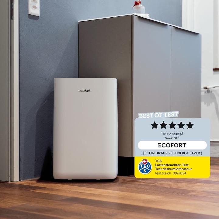 Image du produit ecofort ecoQ DryAir 20L Energy Saver (50 m², 20 l/24h)