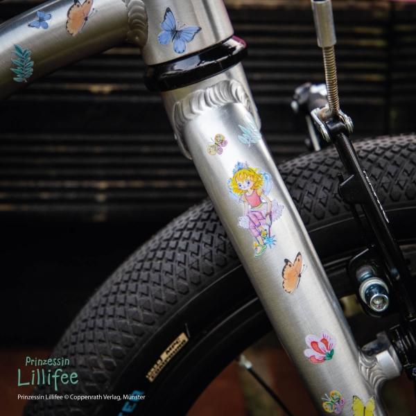 Produktbild Farbviereck Prinzessin Lillifee der Schmetterlingspalast Motive Aufkleber / Sticker