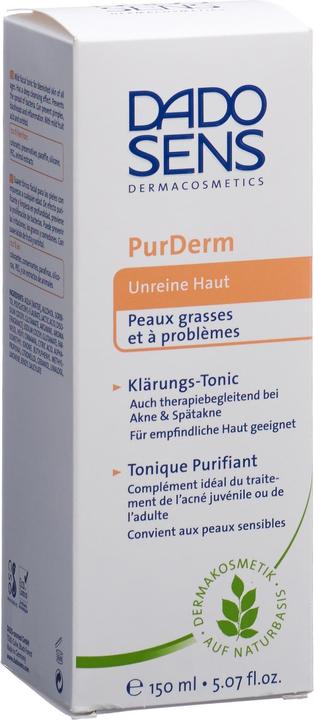 Immagine prodotto Dado Sens PURDERM Clarifying Tonic - Pelle impura e a tendenza acneica (Acqua tonica, 150 ml)