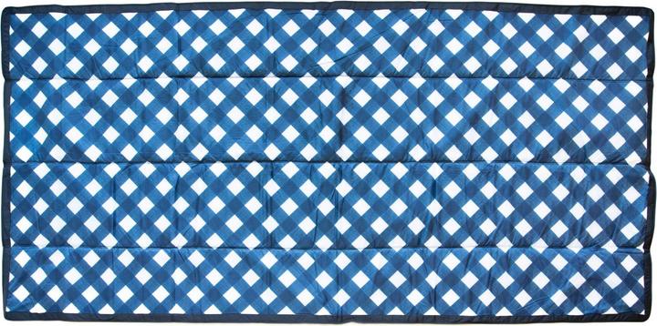 Actual product image little unicorn Outdoor Blanket Extra Big - Navy Plaid