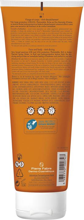 Actual product image Avène Sun lotion (Suntan lotion, SPF 50+, 250 ml, 291 g)