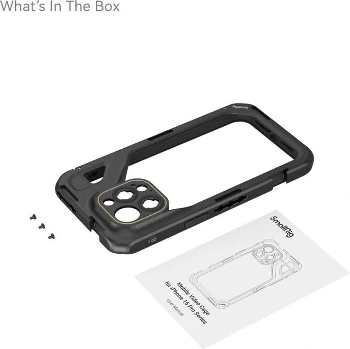 Immagine prodotto SmallRig Gabbia video mobile per iPhone 15 Pro Max (Gabbietta)