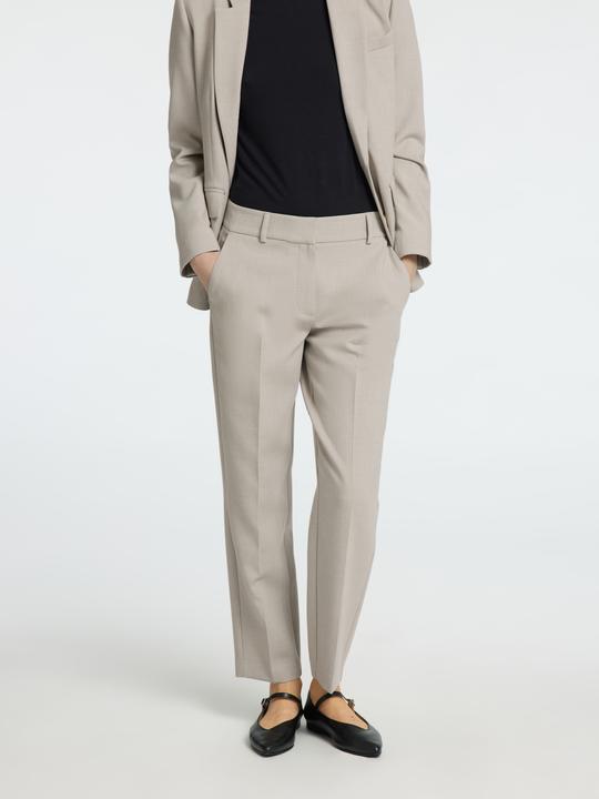 Produktbild Selected Femme Slfrita-Ria Mw Crop Pant Mel Noos (36)