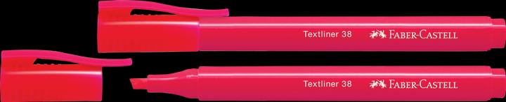 Image du produit Faber-Castell Surligneur 38 Forme de stylo (Rouge, 1 mm, 1 x)