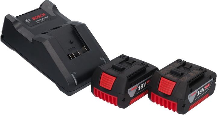 Produktbild Bosch Professional Bosch GWS 18V-7 Professional Akku Winkelschleifer 18 V 125 mm 22,23 mm Brushless + 2x Akku 5,0 Ah + (125 mm)