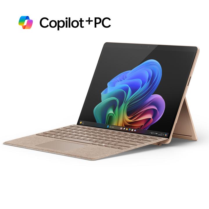 Produktbild Microsoft Surface Pro – Copilot+ PC (mit Netzteil) – 11. Edition (13", Snapdragon X Elite X1E-80-100, 16 GB, 1000 GB, Ohne Tastaturlayout)