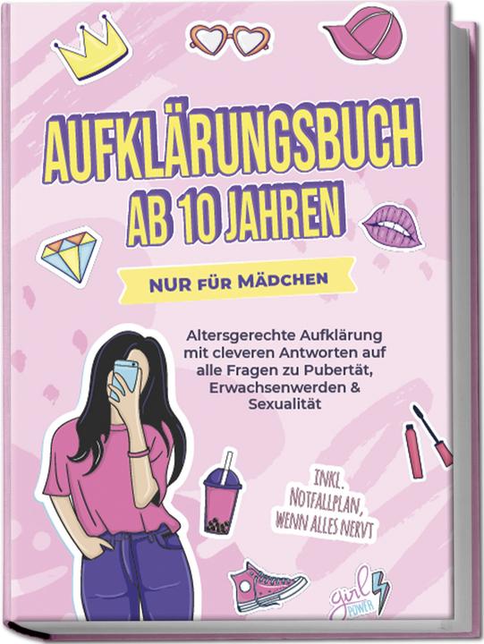 Immagine prodotto Libro di educazione sessuale da 10 anni SOLO per le ragazze: Educazione sessuale adatta all'età con (Tedesco, Karolin Berghaus, 2024)