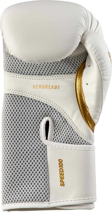 Image du produit adidas Gants de boxe Speed 100, ADISBG100 blanc/or (16 OZ)