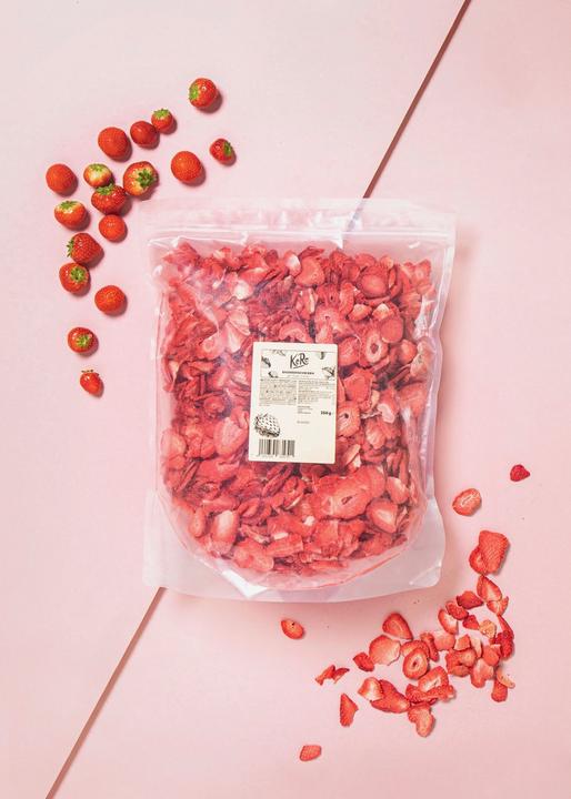 Actual product image KoRo Freeze-dried strawberry slices (350 g)