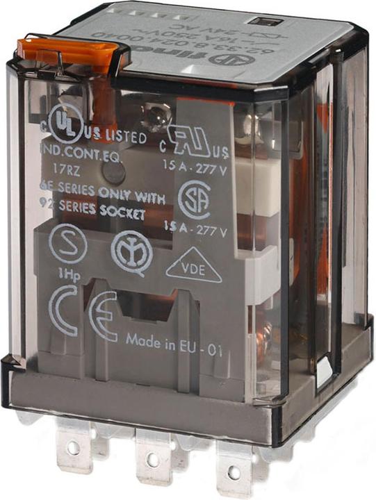 Actual product image Finder Industrial relay 230 VAC 7250? 2.2 VA