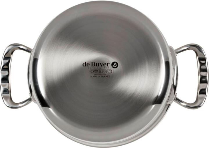 Actual product image de Buyer Affinity (20 cm, Casserole + Stewpot, Stainless steel)