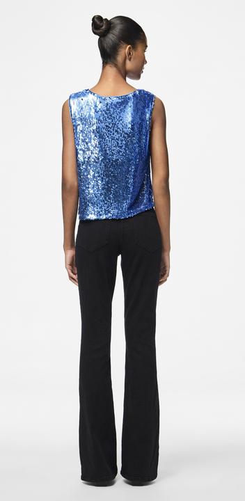 Actual product image Pieces PCROME top without sleeves (XS)