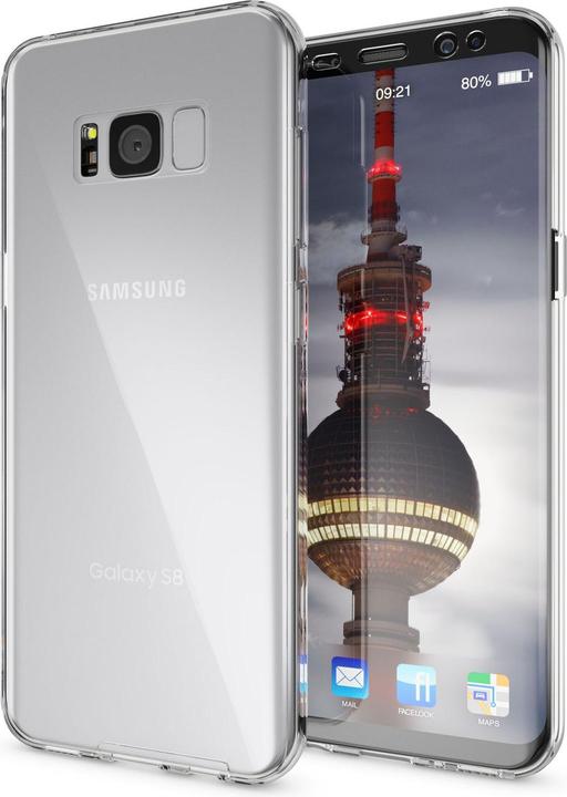 Image du produit Nalia Étui pour téléphone portable à 360 degrés (Samsung Galaxy S8+)
