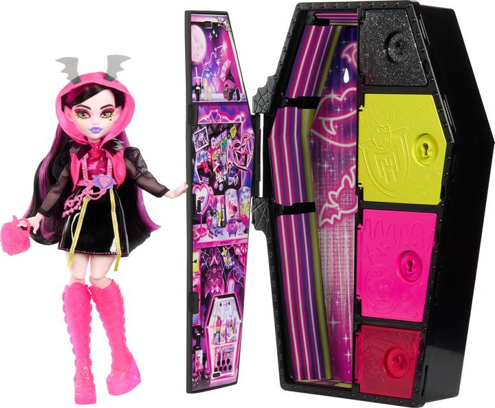 Actual product image Monster High Skulltimates Secrets - Series 3 Draculaura