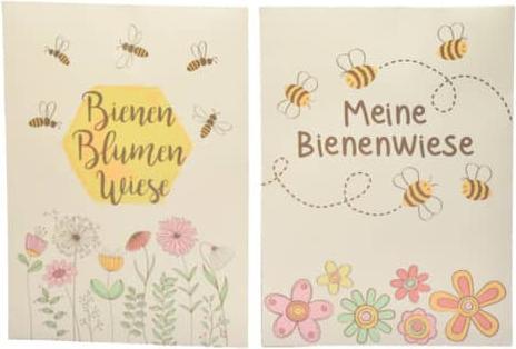 Wunderle Saattüte Bienen Blumenwiese so (Geschenktüte)