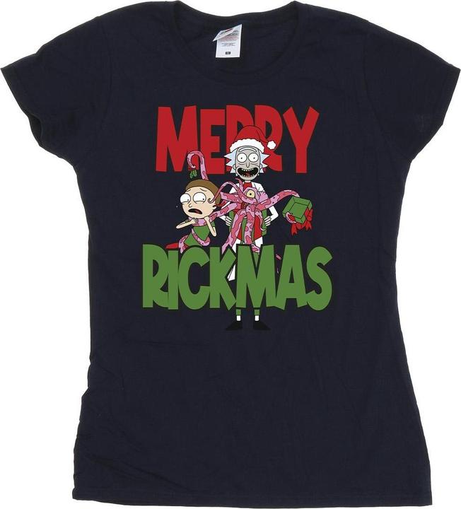 Immagine prodotto Rick And Morty Merry Rickmas Maglietta Donna (M)