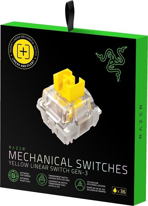 Actual product image Razer Yellow Switch-Set