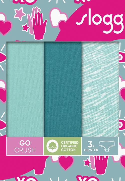 Produktbild Sloggi Slip GO CRUSH Damen-Hipster 3er Pack (L, 3er Pack)