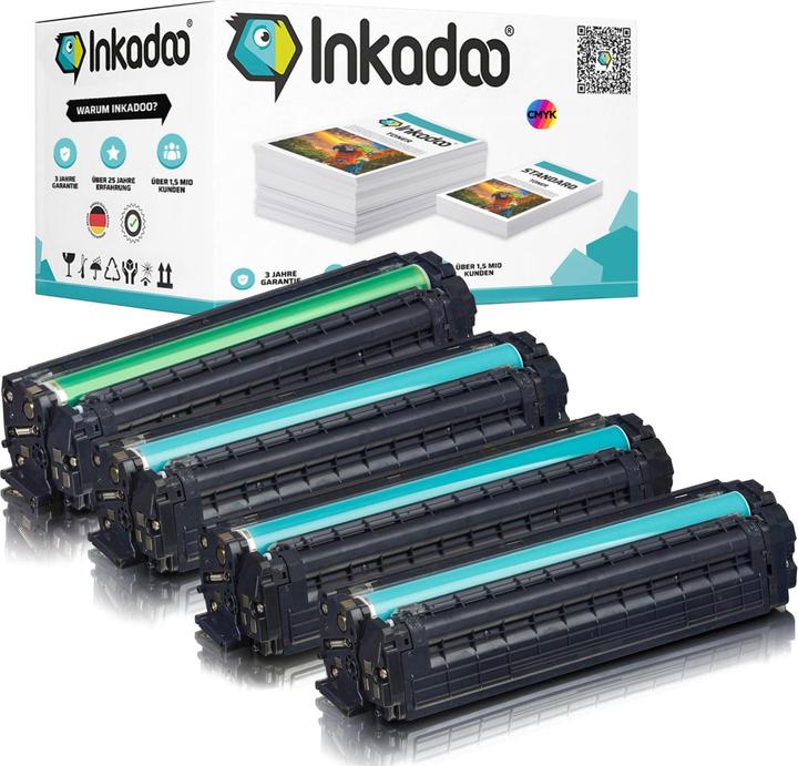 Actual product image Inkadoo Compatible toner for Samsung CLP-415 N Premium Line (M, Y, FC, C)