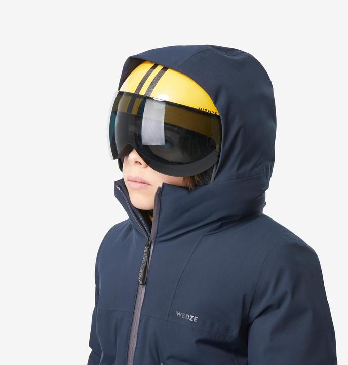 Produktbild Wedze Skijacke Kinder wattiert warm und wasserdicht - 500 blau (152)