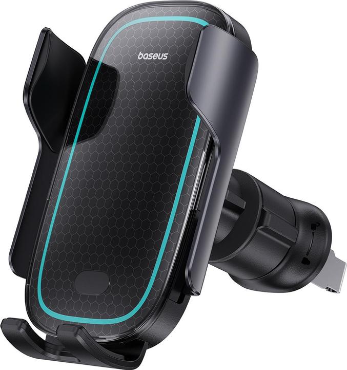 Actual product image Baseus Wireless Charging Car Mount MilkyWay Pro 15W (black)