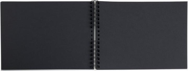 Actual product image Exacompta Album photo à spirales 50 pages noires Néo Déco - Blanc (32 x 22 cm)