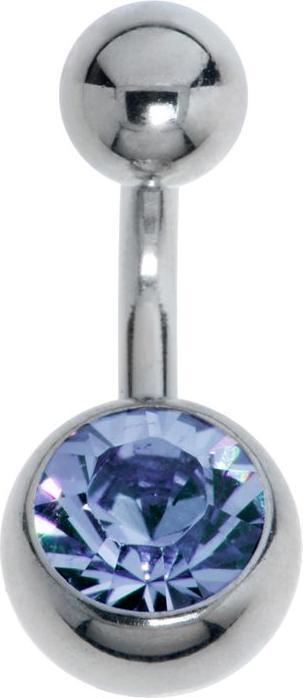 Image du produit Bijouteria Piercing nombril (Titane, Cristallin)