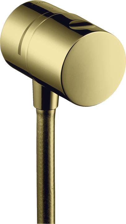 Actual product image hansgrohe AXOR Uno wall connection Stop with shut-off valve