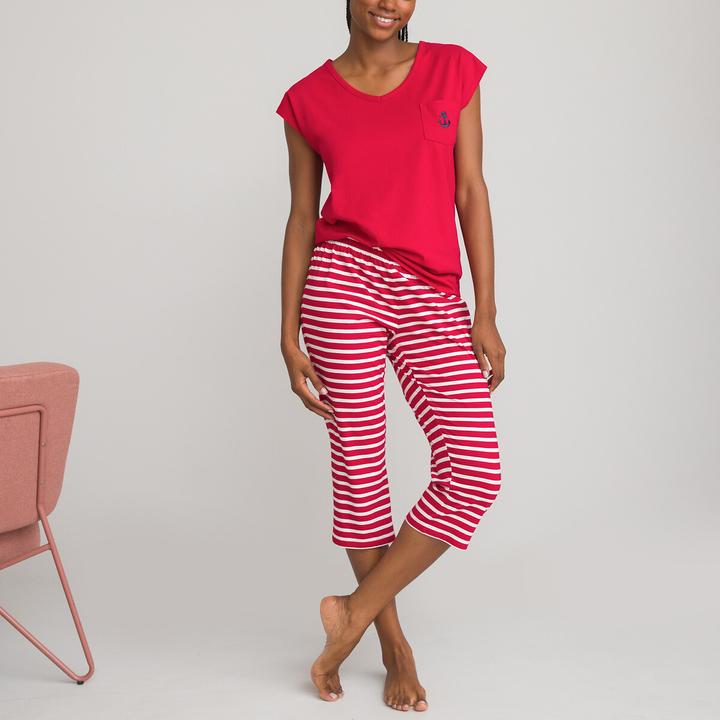 Produktbild La Redoute Collections Kurzer Pyjama aus Baumwoll-Jersey (42)