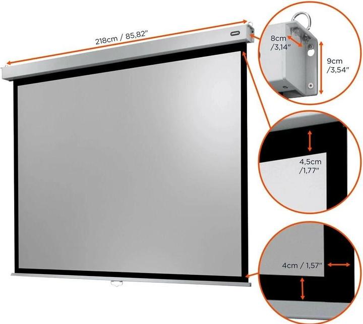 Produktbild Celexon Rollo-Leinwand Professional Plus (98.43", 4:3)