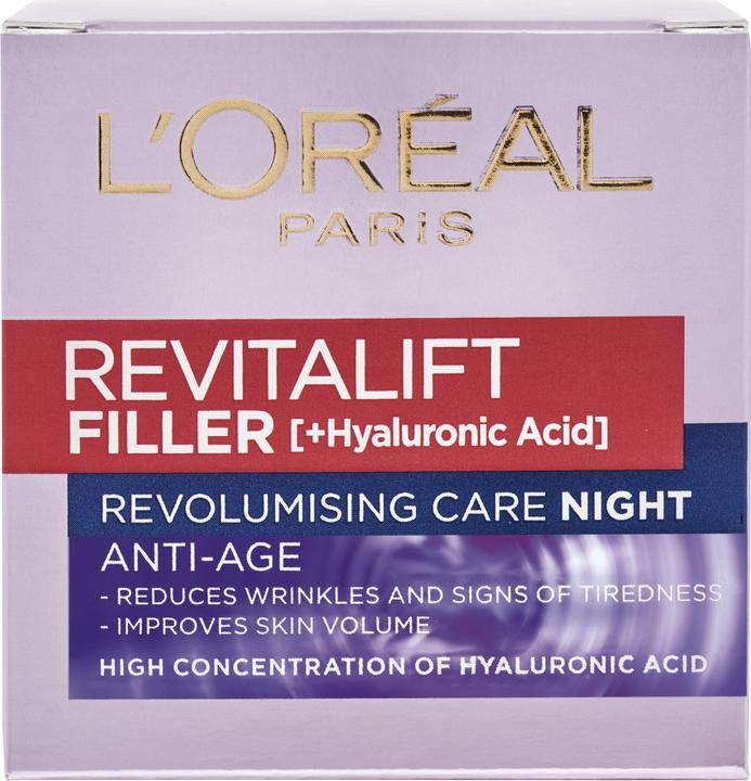 Image du produit L'Oréal Paris L'Oréal - Revitalift Filler (HA) Crème de Nuit 50 ml (50 ml, Crème de nuit)