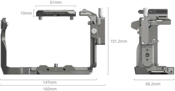 Actual product image SmallRig HawkLock Quick Release Cage Kit (Cage)
