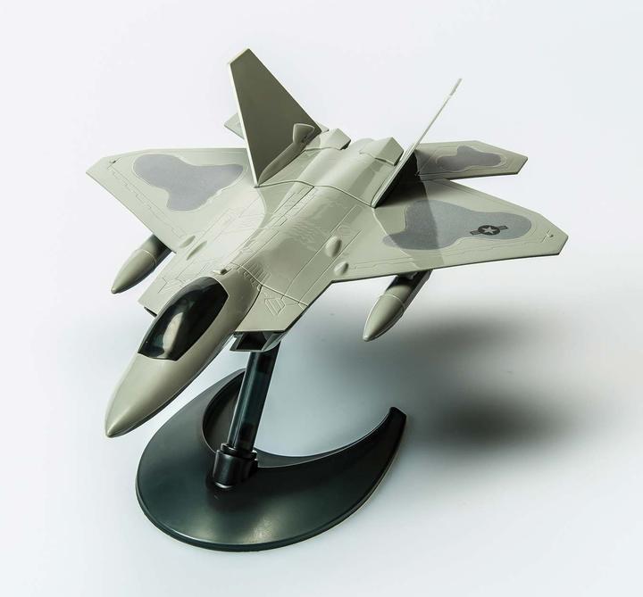 Actual product image Airfix Kit F22 Raptor Quick Build