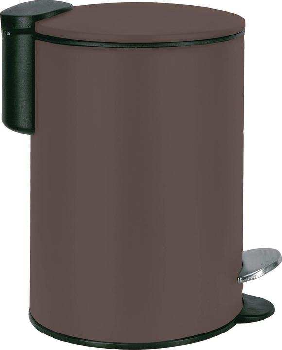 Image du produit Kleine Wolke Poubelle à pédale Silence 3 l, Noyer (3 l)