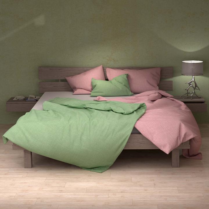Immagine prodotto Lotus Bettwaren Biancheria da letto biancheria uni (Copripiumino, 200 x 210 cm)