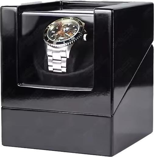 Immagine prodotto Cbx Eleganter Uhrenbeweger für 1 Uhr, Watchwinder Schwarz poliert (1 x)
