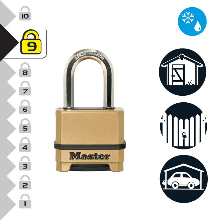 Actual product image Master Lock Excell M175EURDLF
