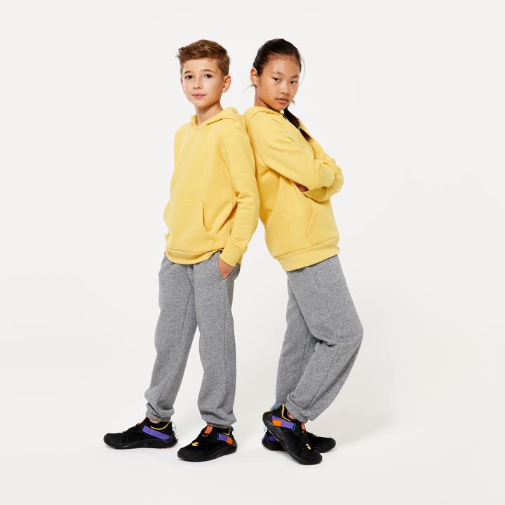 Immagine prodotto Domyos Pantaloni da jogging per bambini - grigio (10, 11, 12)